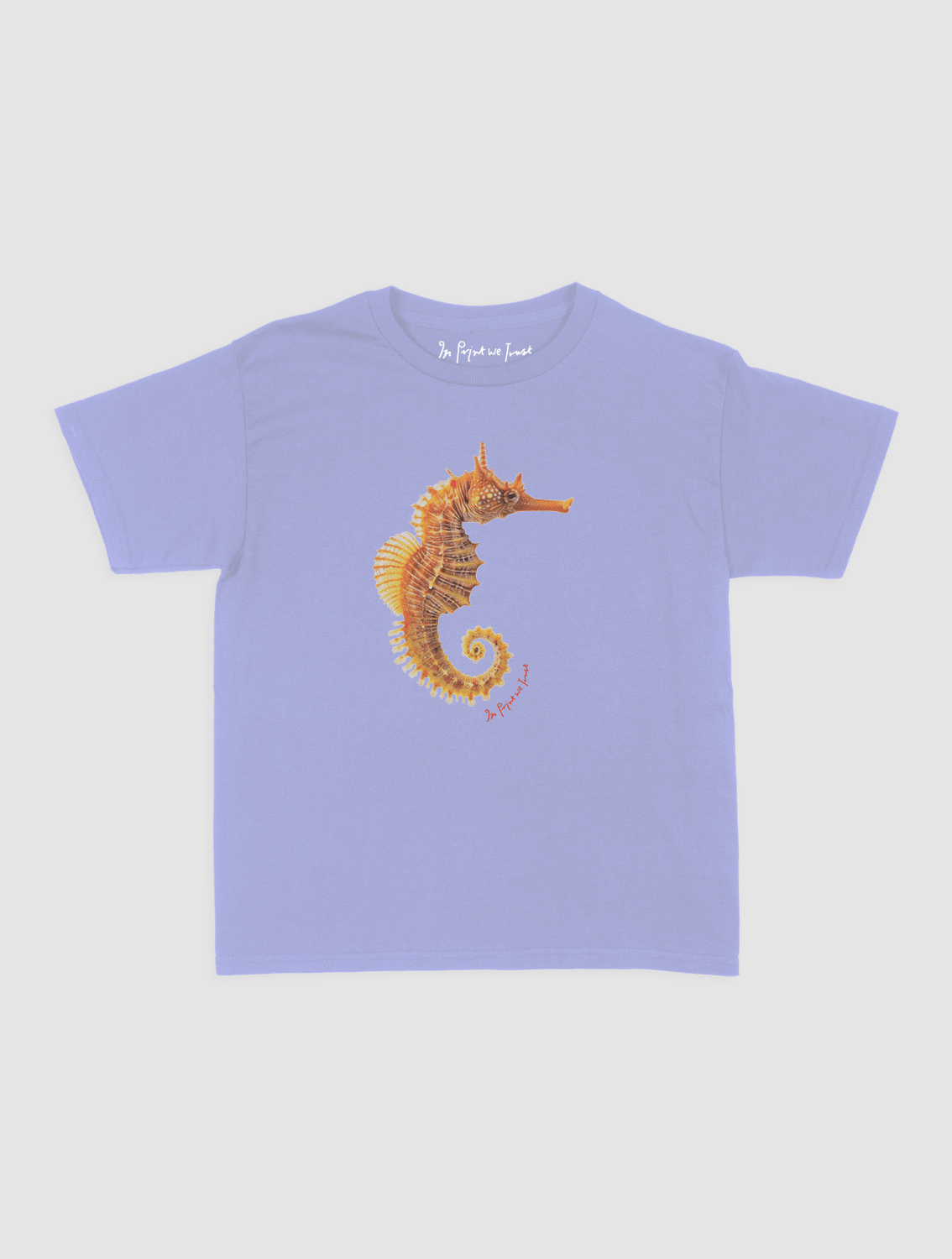 seahorse baby tee - In Print We Trust
