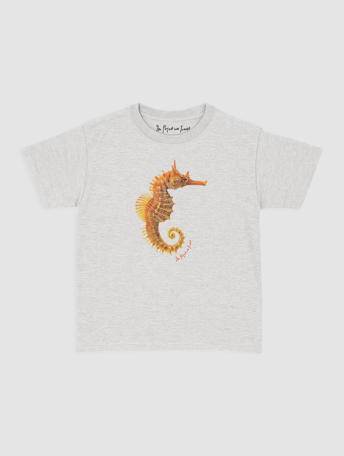 seahorse baby tee - In Print We Trust