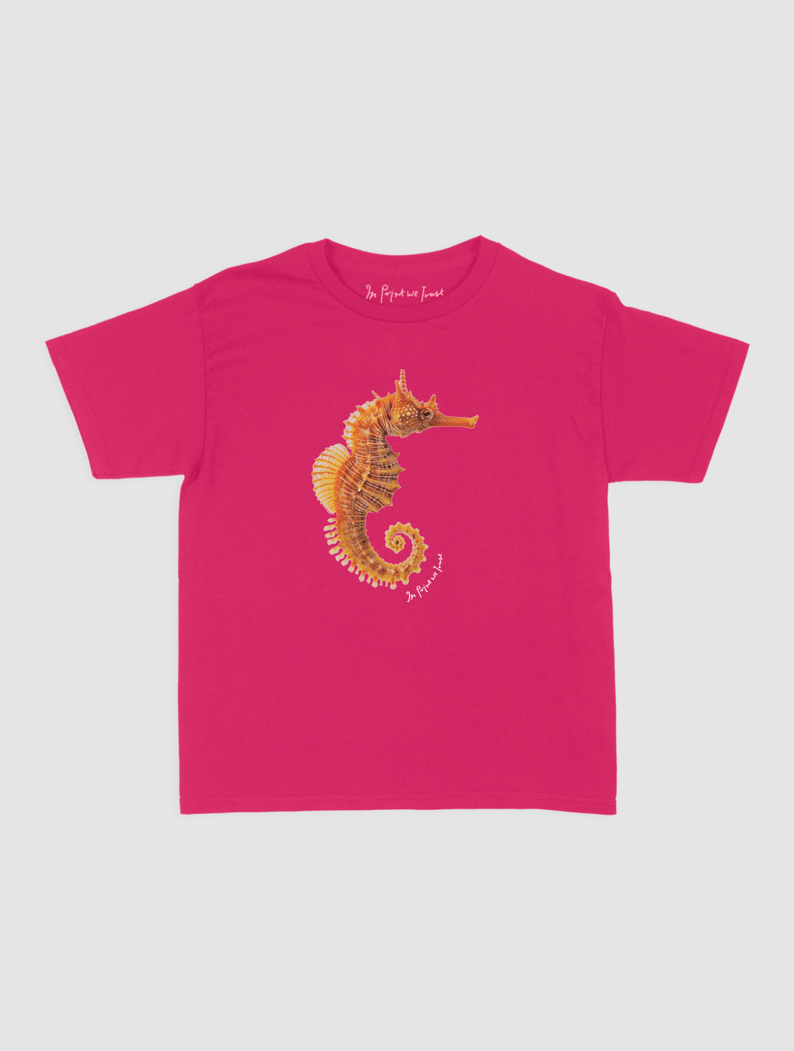 seahorse baby tee - In Print We Trust