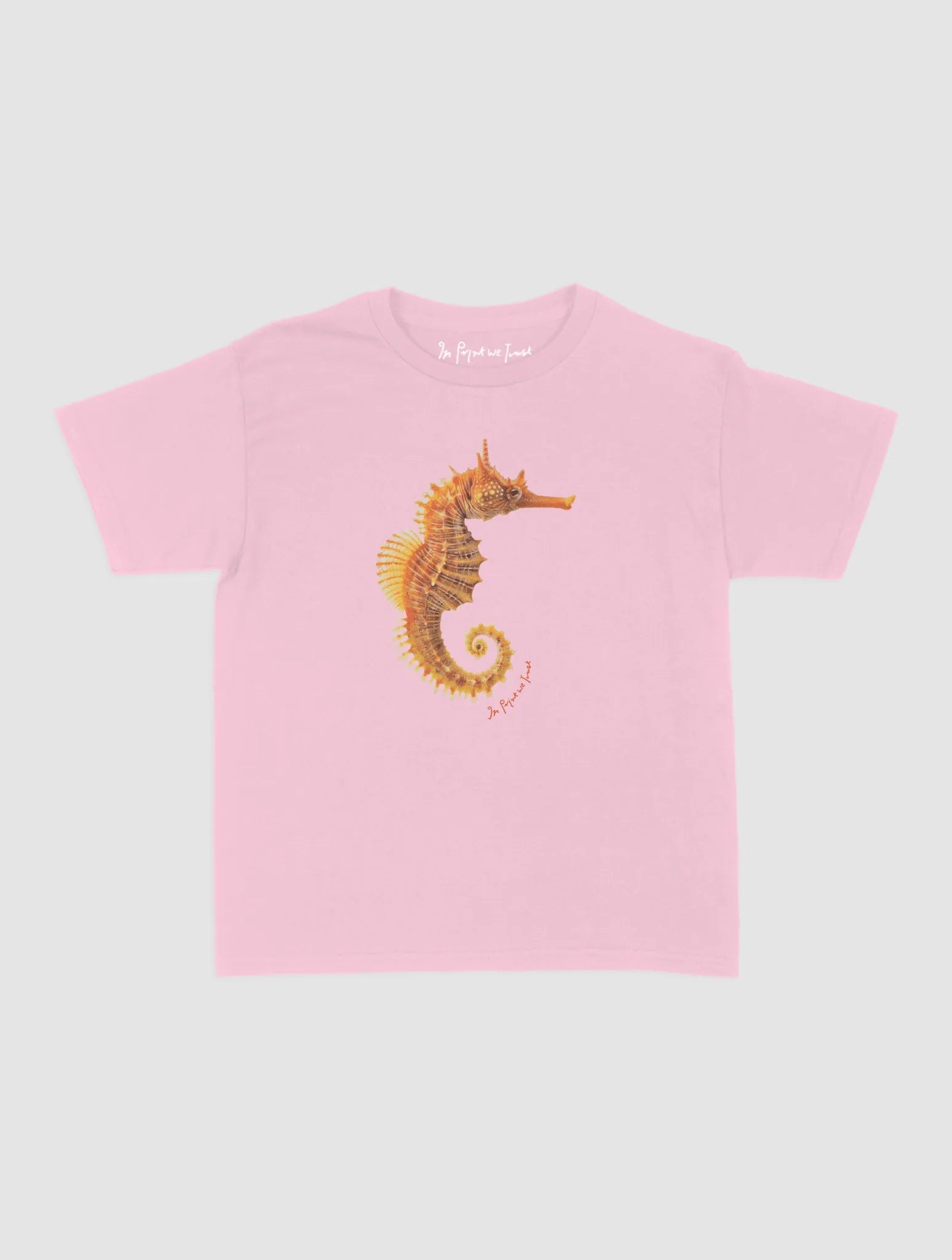 seahorse baby tee - In Print We Trust
