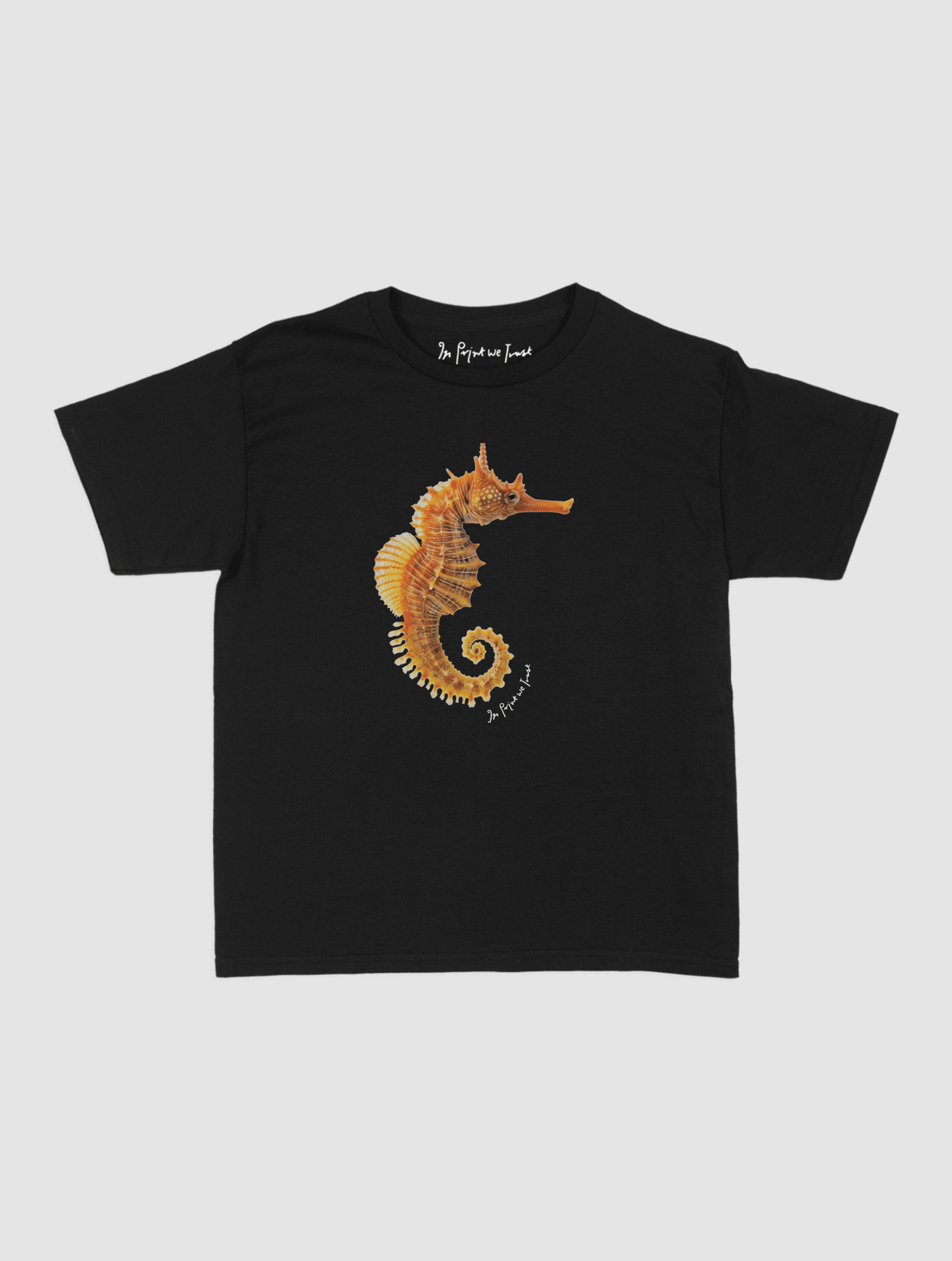 seahorse baby tee - In Print We Trust