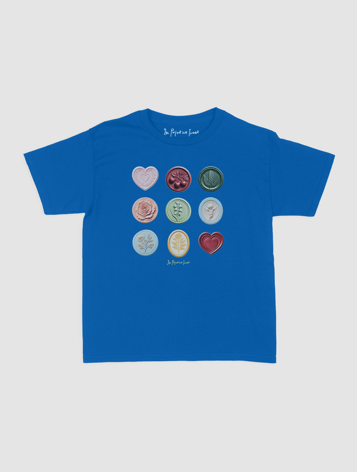 sealed with a kiss baby tee - In Print We Trust