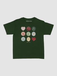 sealed with a kiss baby tee - In Print We Trust