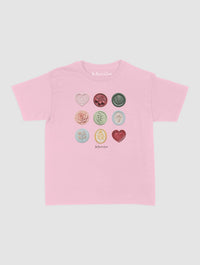 sealed with a kiss baby tee - In Print We Trust