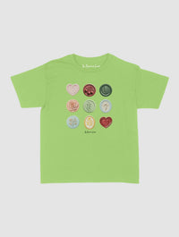 sealed with a kiss baby tee - In Print We Trust