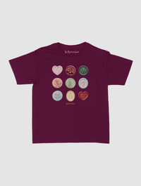 sealed with a kiss baby tee - In Print We Trust