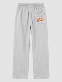 seashell grey sweatpants - In Print We Trust