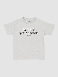 secrets baby tee - In Print We Trust
