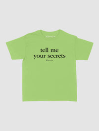 secrets baby tee - In Print We Trust