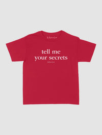 secrets baby tee - In Print We Trust