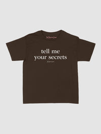 secrets baby tee - In Print We Trust