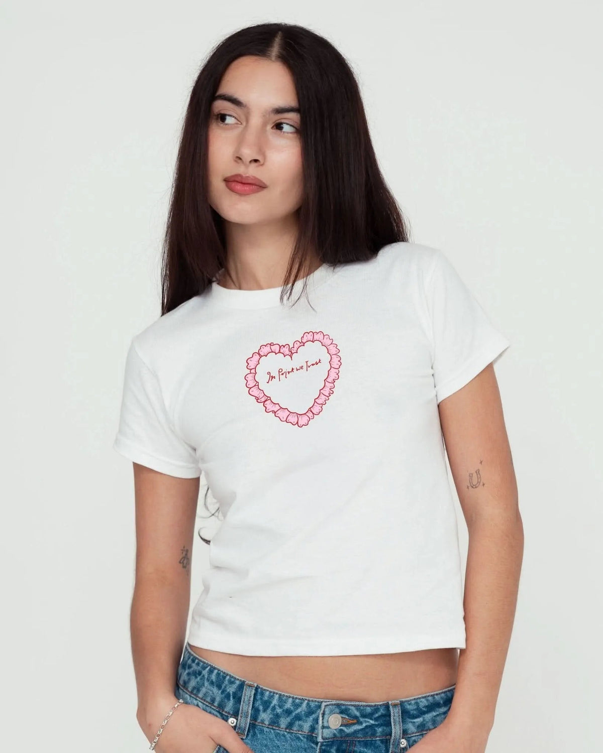 self-love baby tee - In Print We Trust