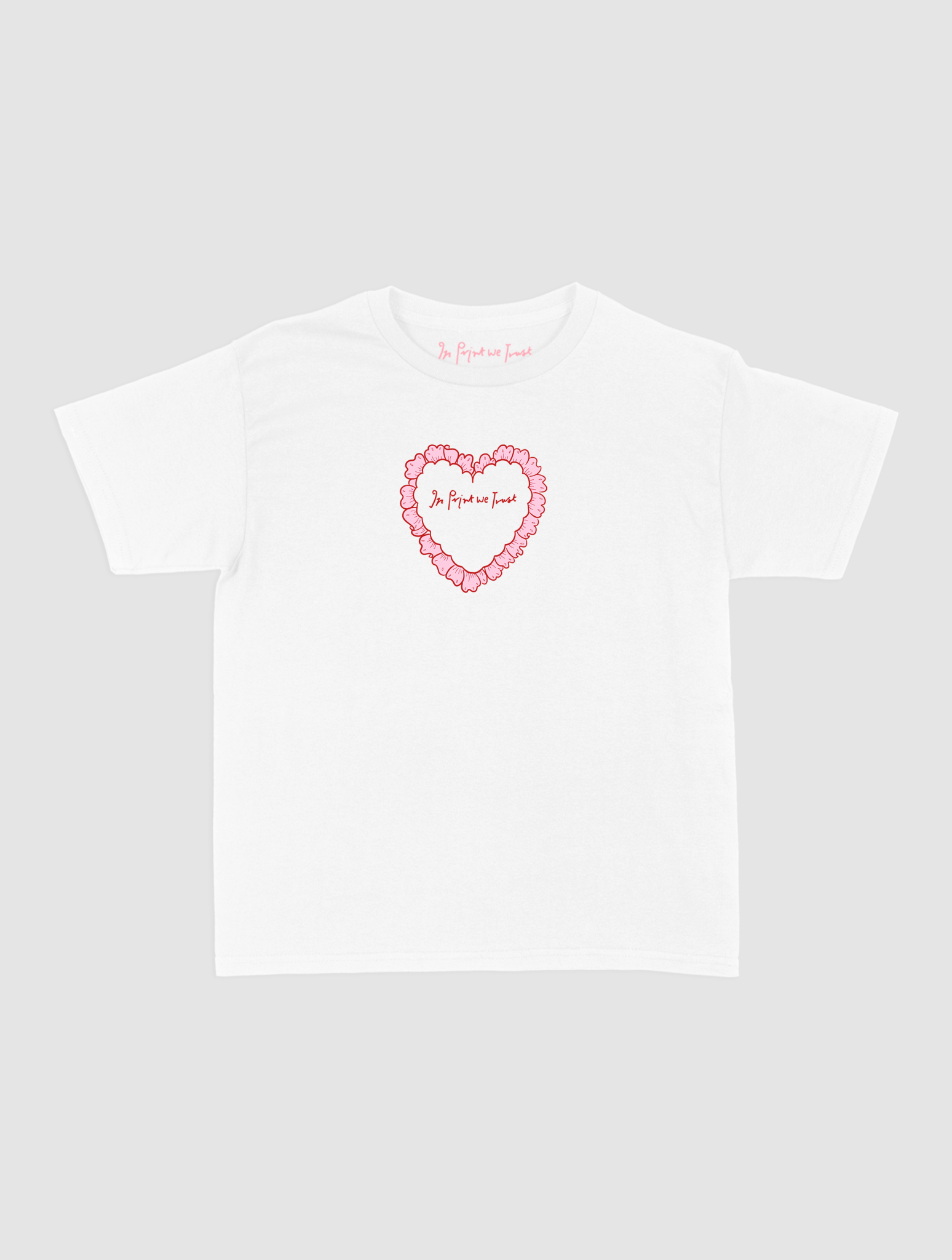 self - love baby tee - In Print We Trust