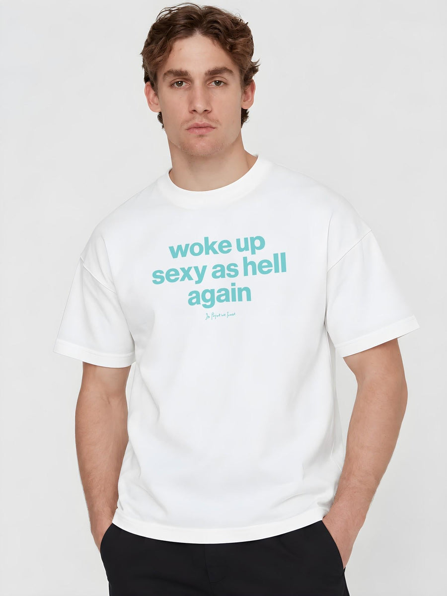 sexy as hell heavyweight tee - In Print We Trust