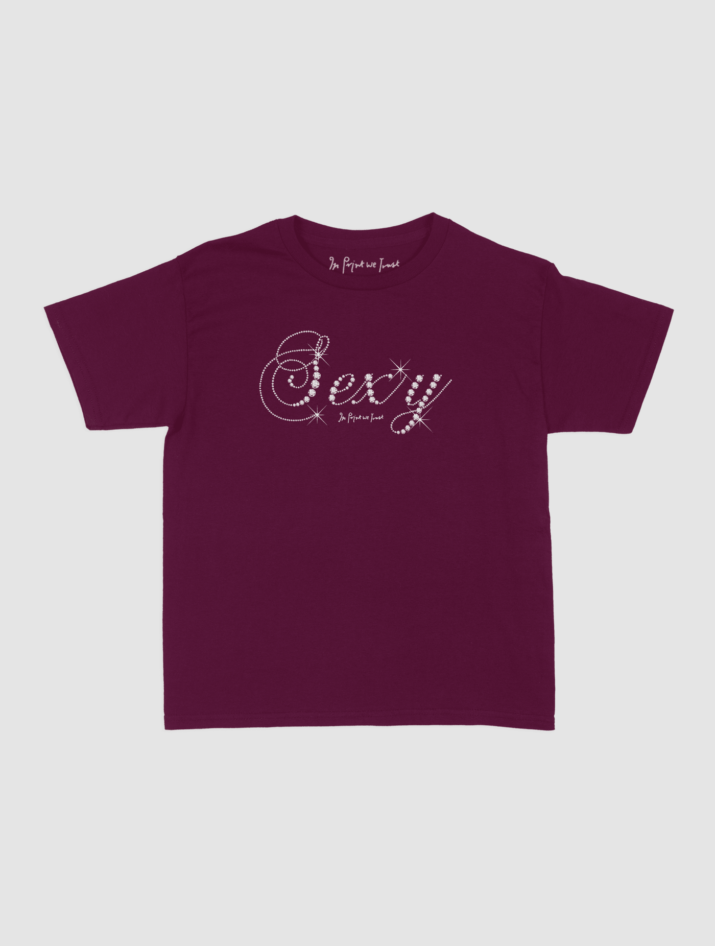 sexy baby tee - In Print We Trust