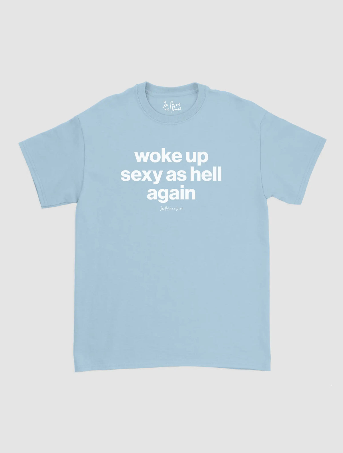 Bitte hör nicht auf, klassisches T-Shirt