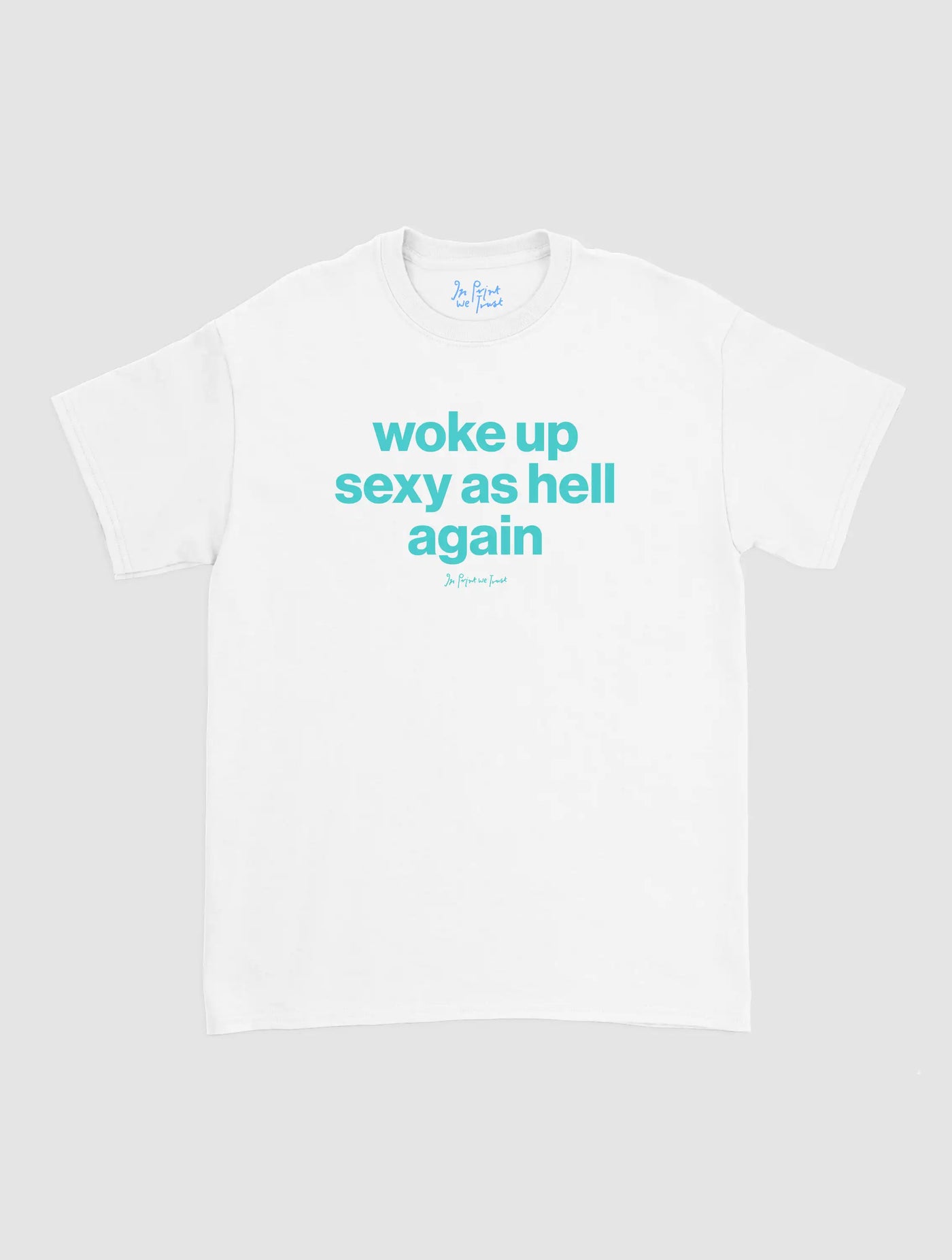 Bitte hör nicht auf, klassisches T-Shirt