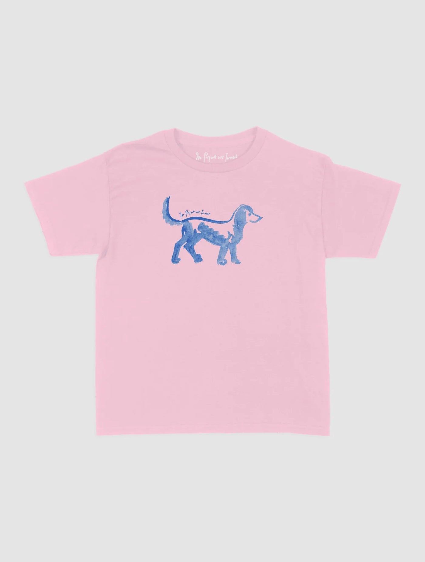 shadow baby tee - In Print We Trust