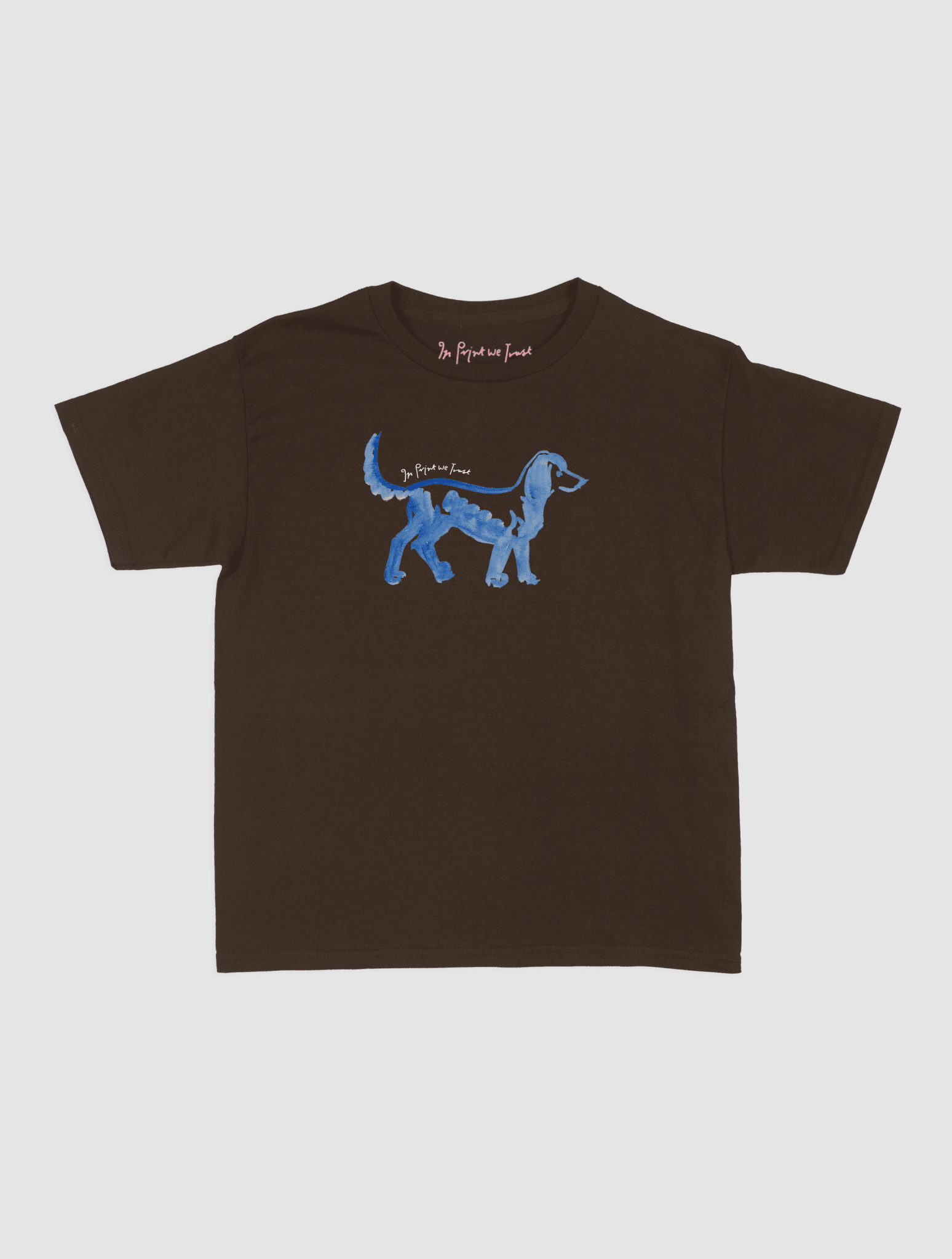 shadow baby tee - In Print We Trust