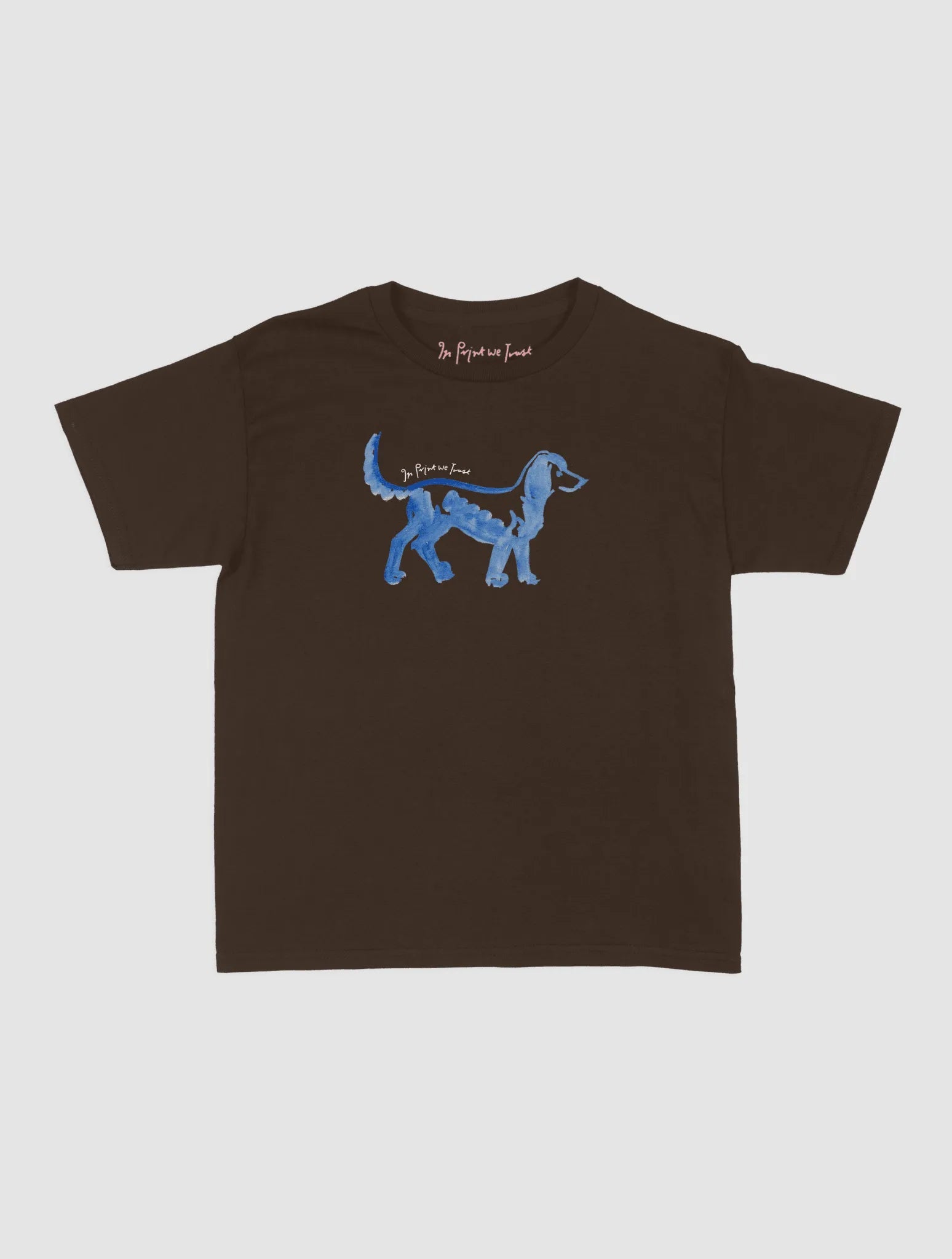 shadow baby tee - In Print We Trust