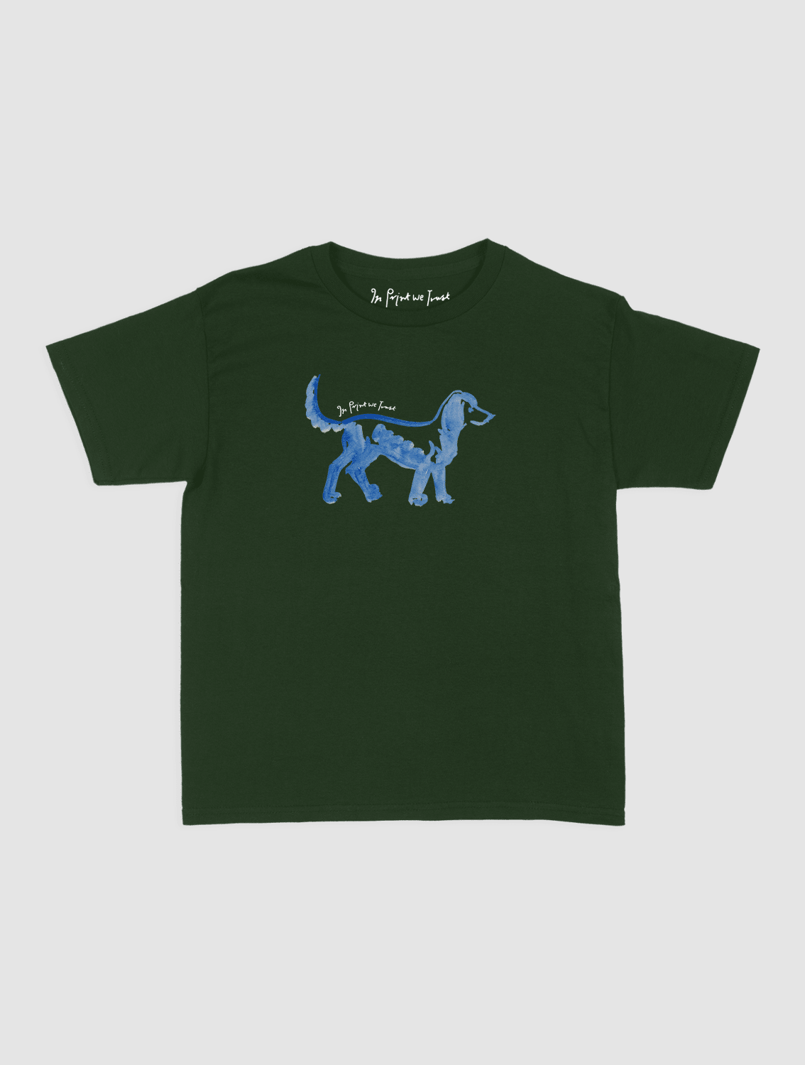 shadow baby tee - In Print We Trust