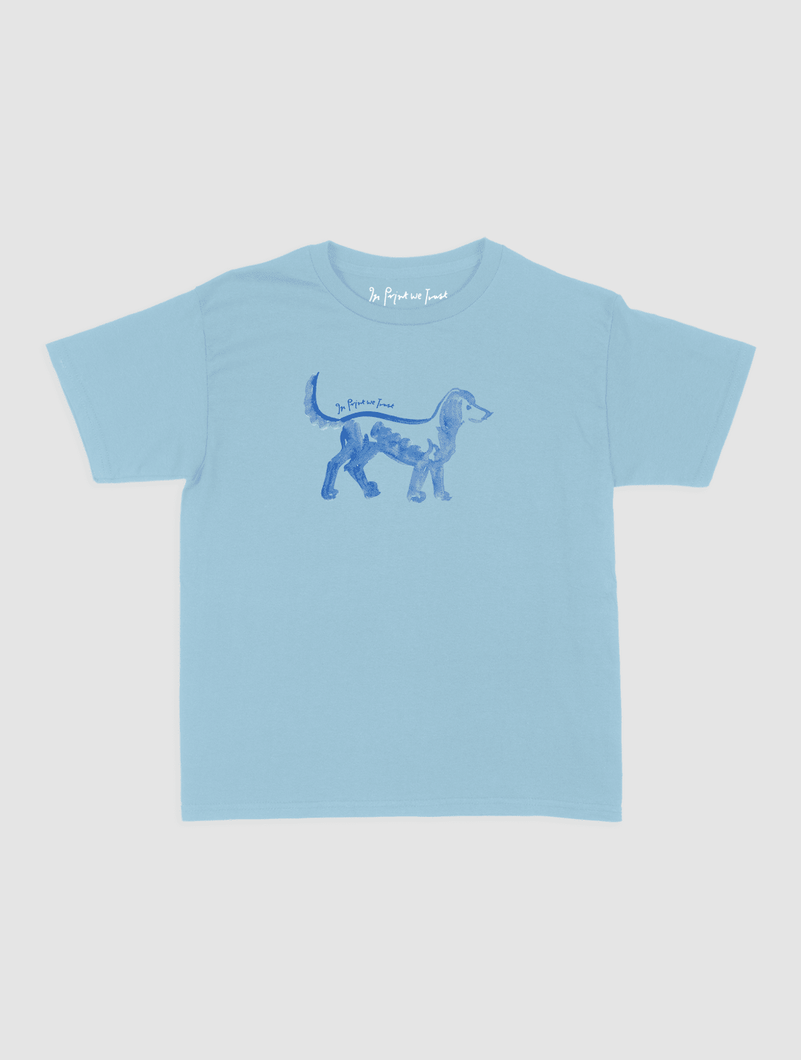 shadow baby tee - In Print We Trust