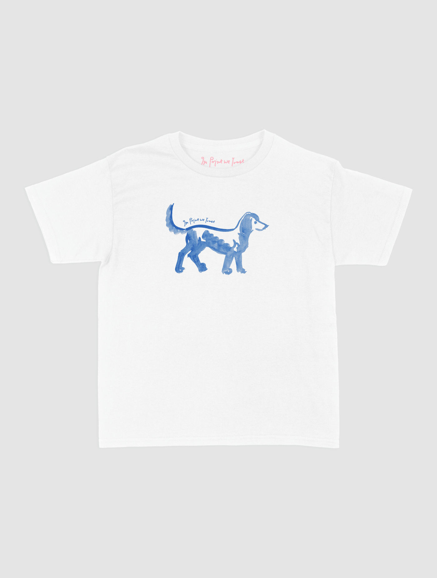 shadow baby tee - In Print We Trust