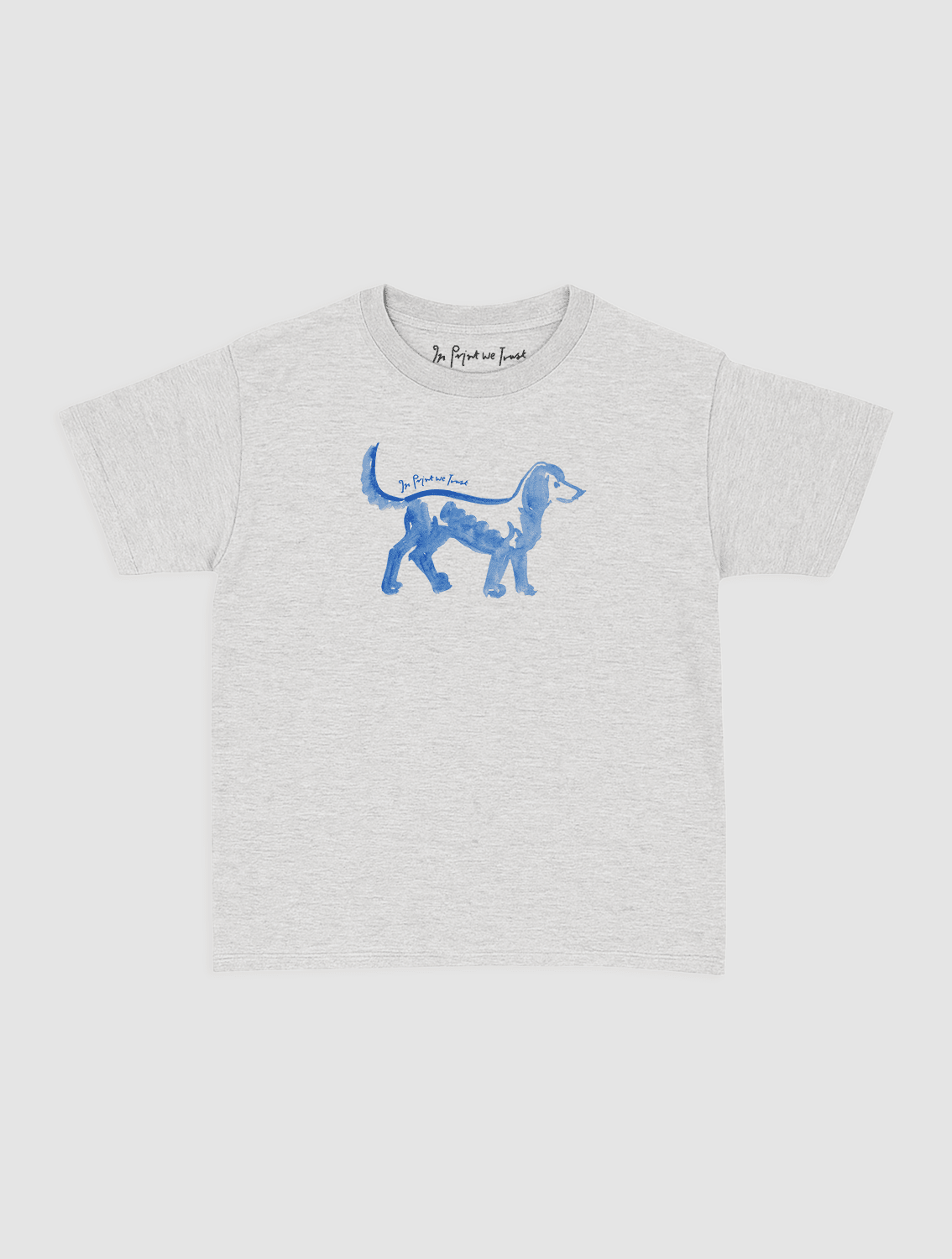 shadow baby tee - In Print We Trust