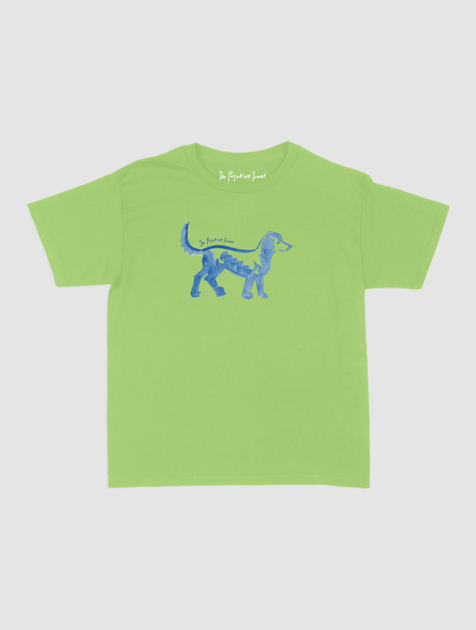 shadow baby tee - In Print We Trust