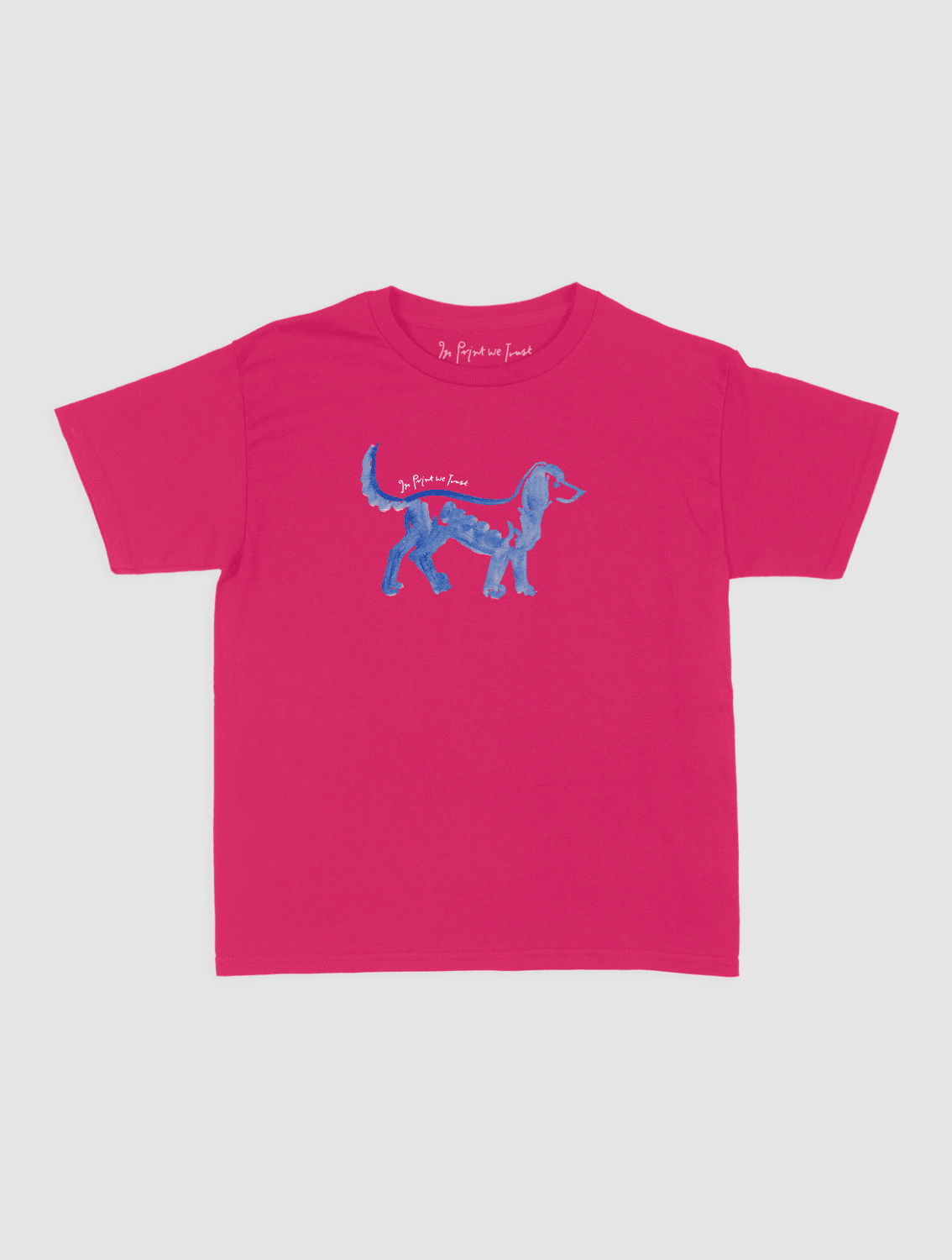 shadow baby tee - In Print We Trust