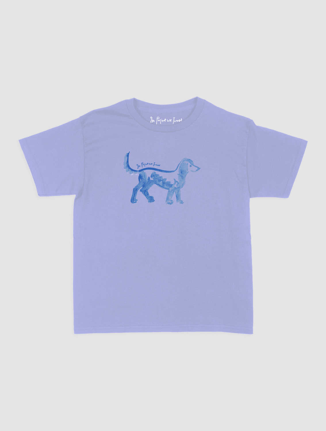 shadow baby tee - In Print We Trust