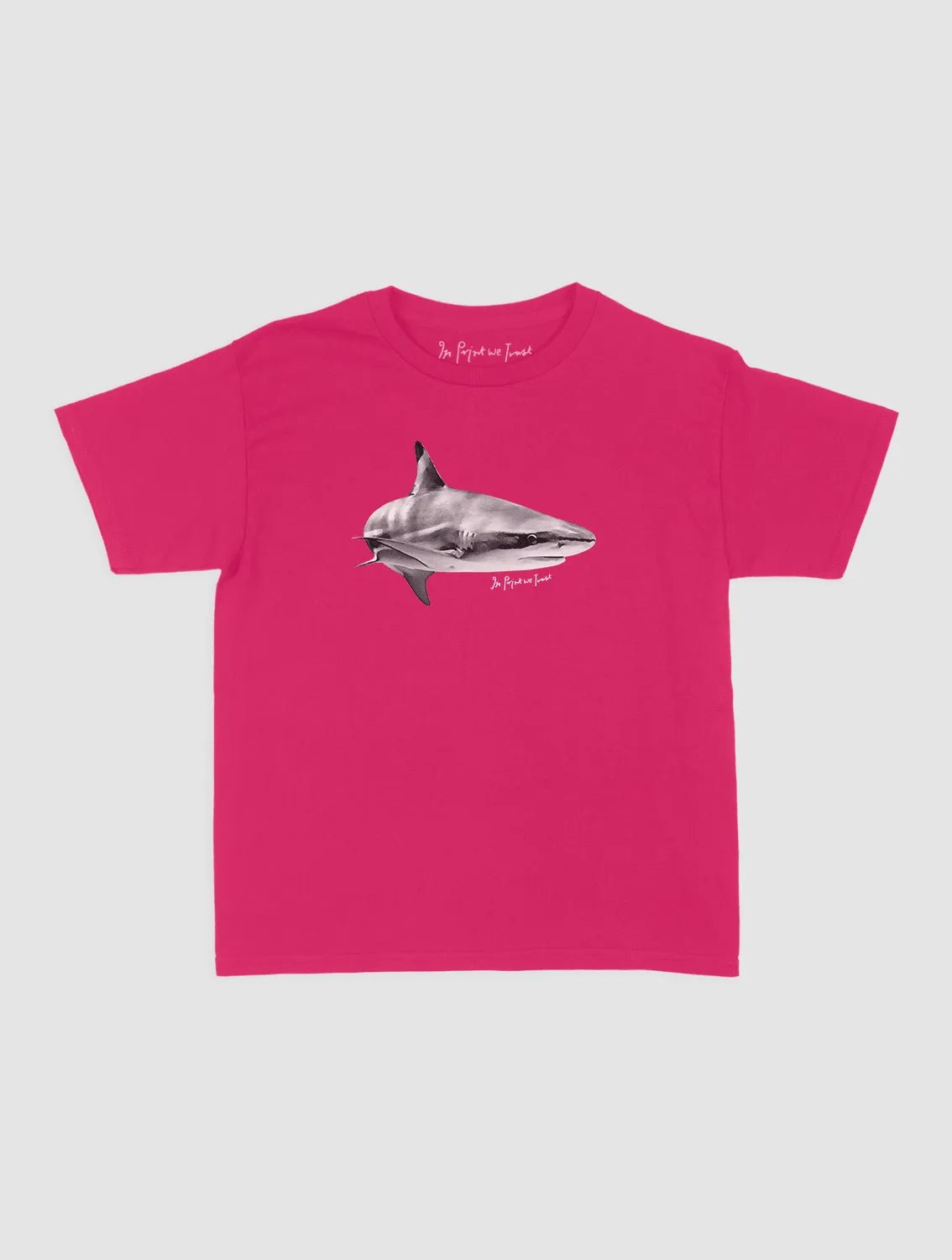 shark baby tee - In Print We Trust