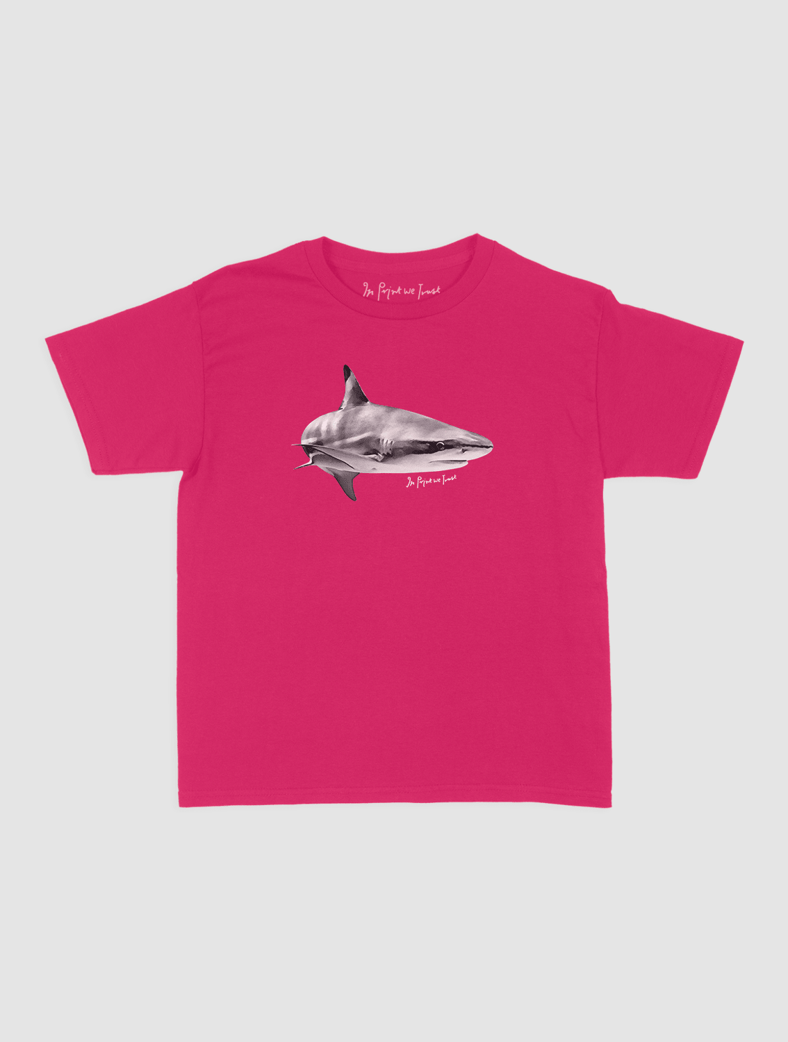 shark baby tee - In Print We Trust