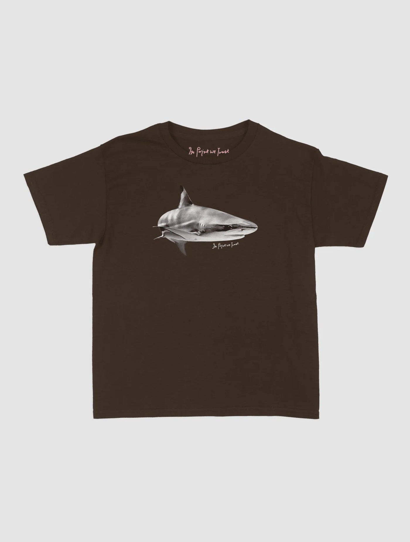shark baby tee - In Print We Trust