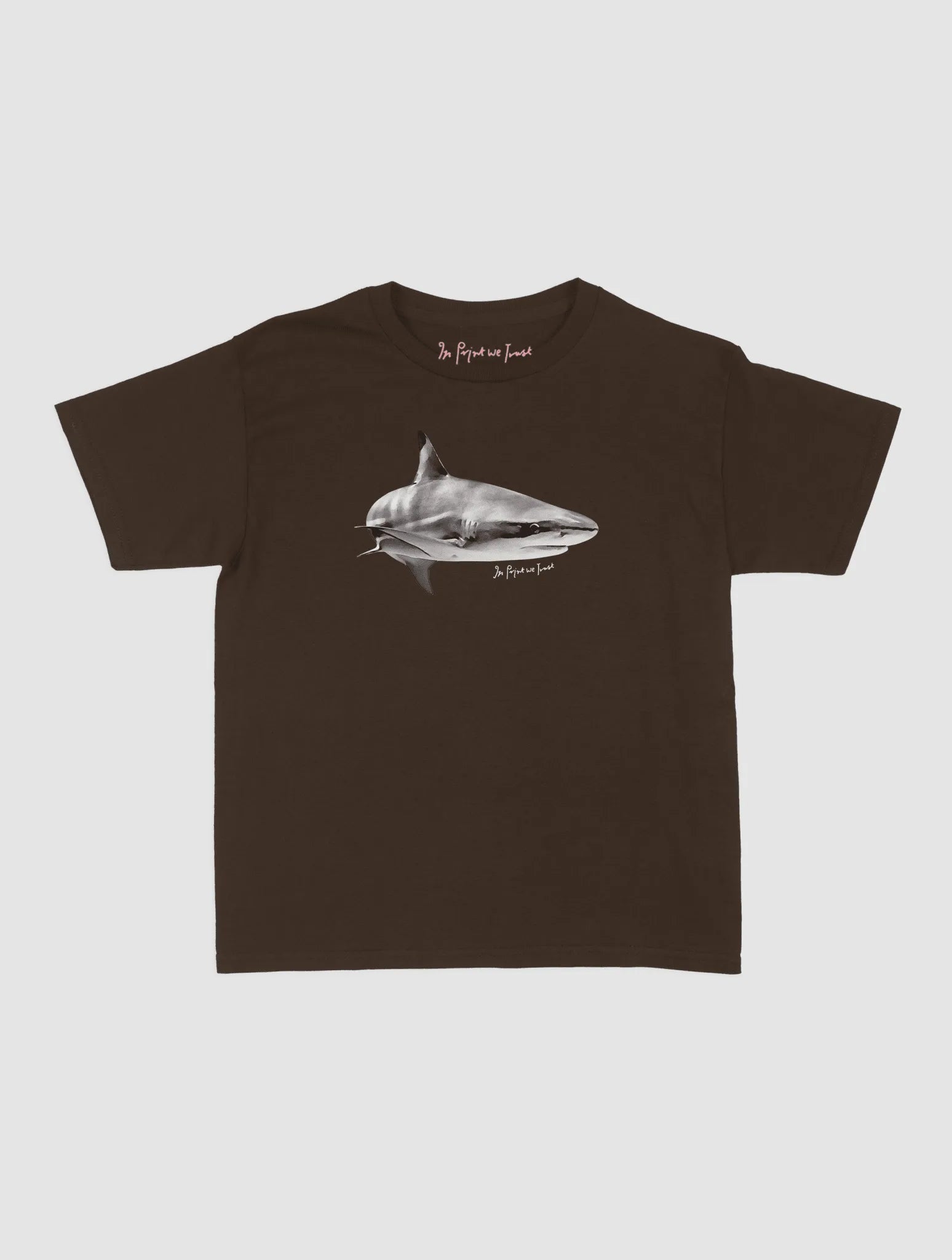 shark baby tee - In Print We Trust