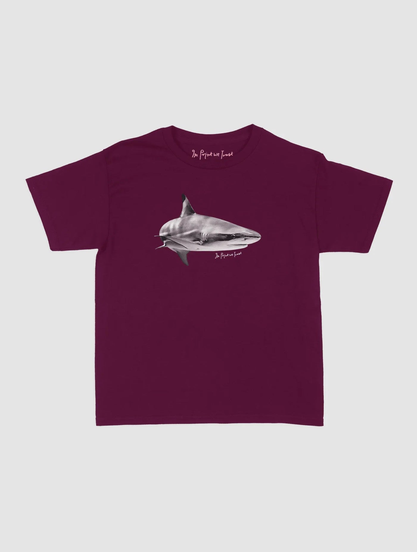 shark baby tee - In Print We Trust