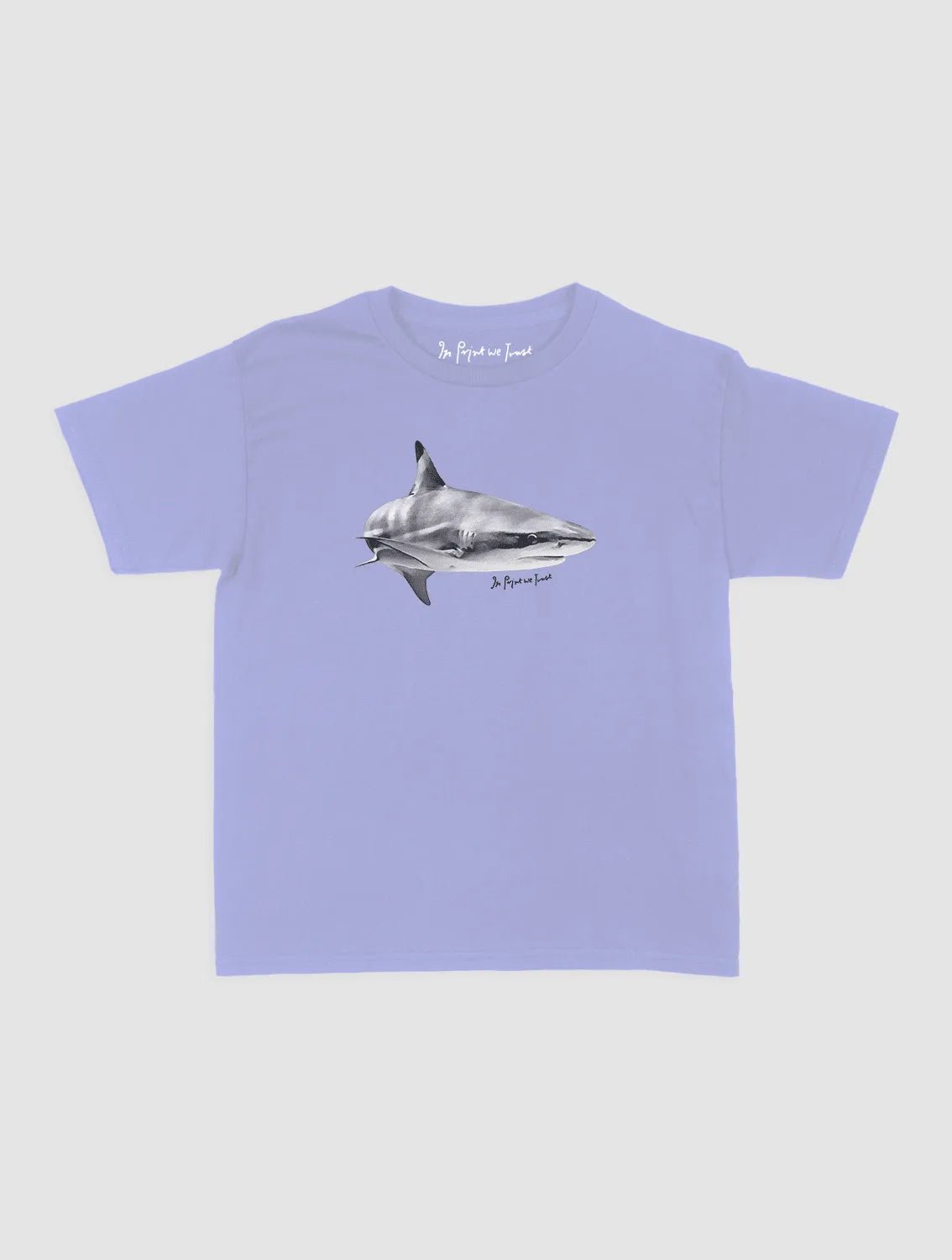 shark baby tee - In Print We Trust