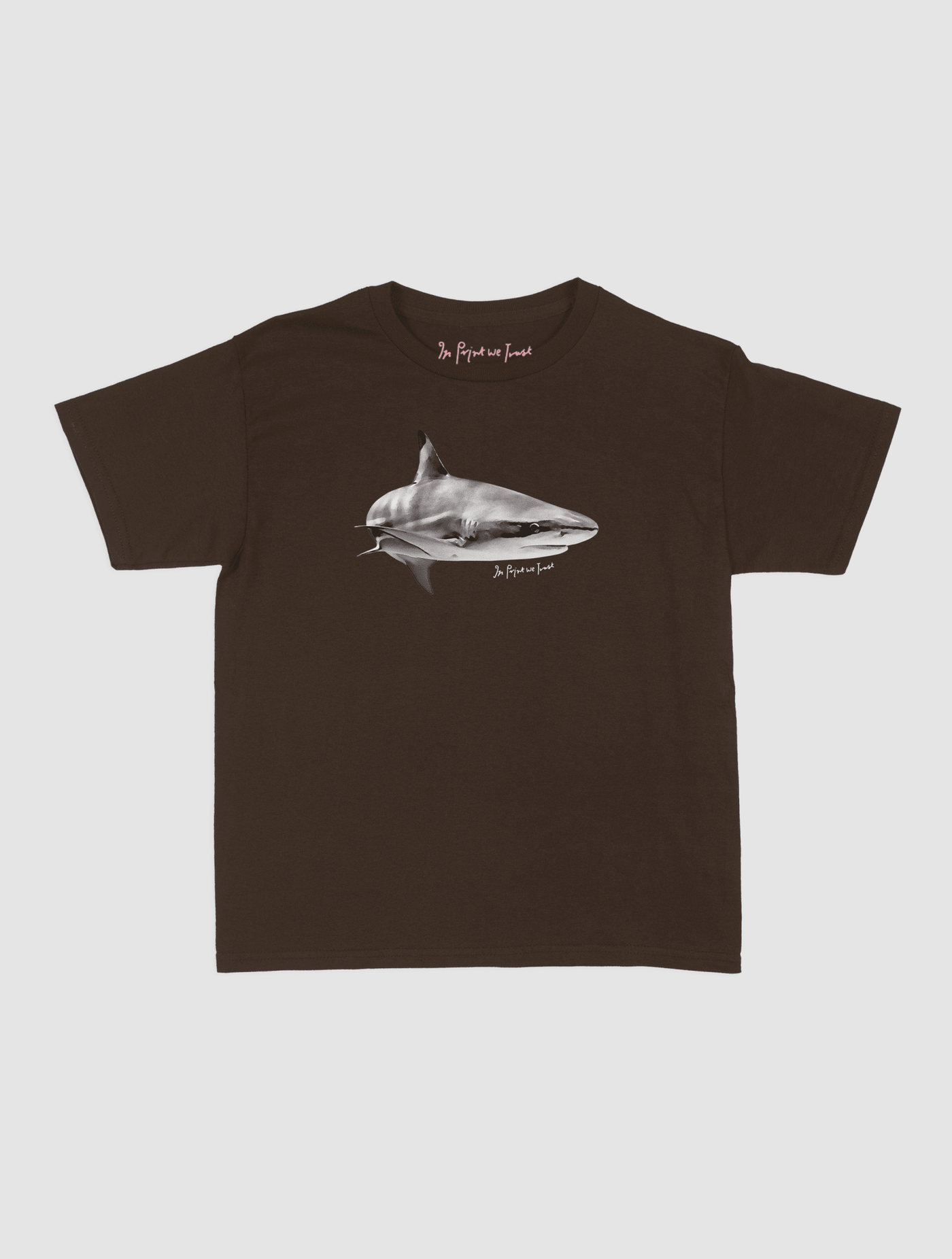 shark baby tee - In Print We Trust