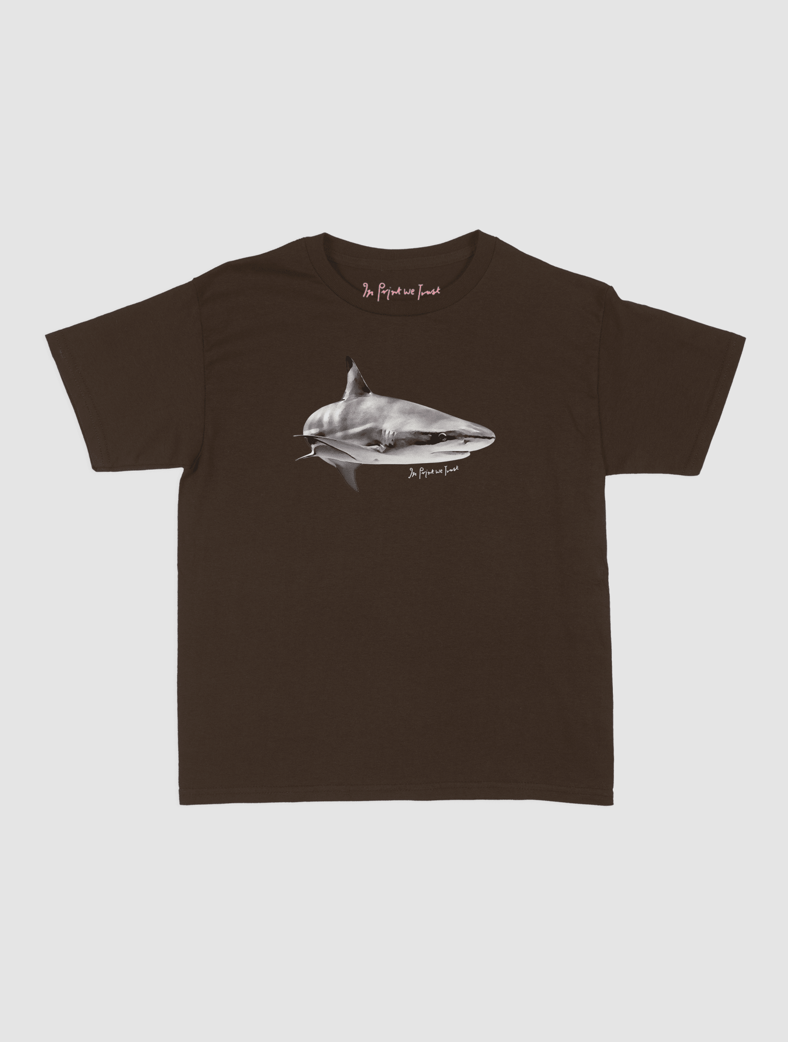 shark baby tee - In Print We Trust