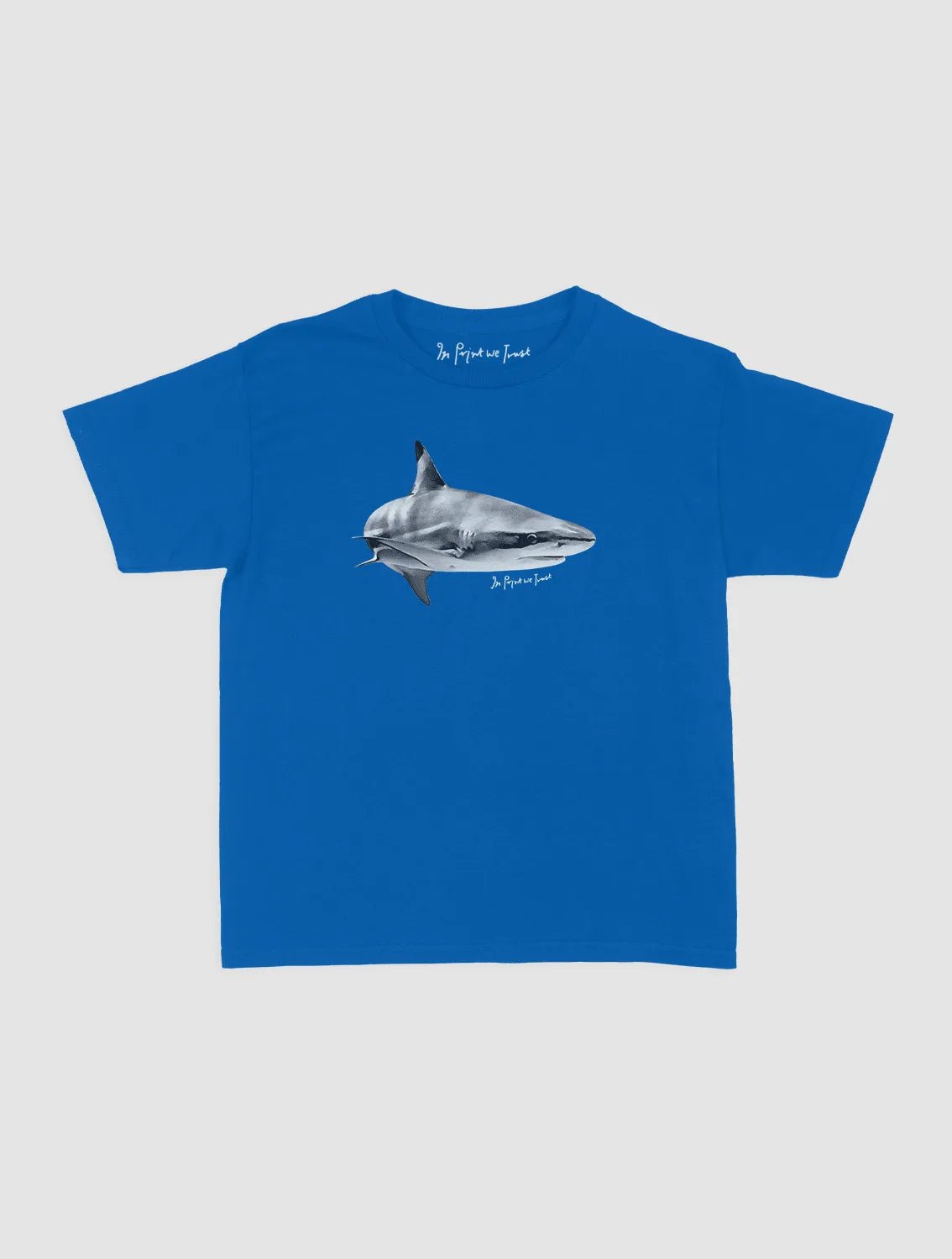 shark baby tee - In Print We Trust