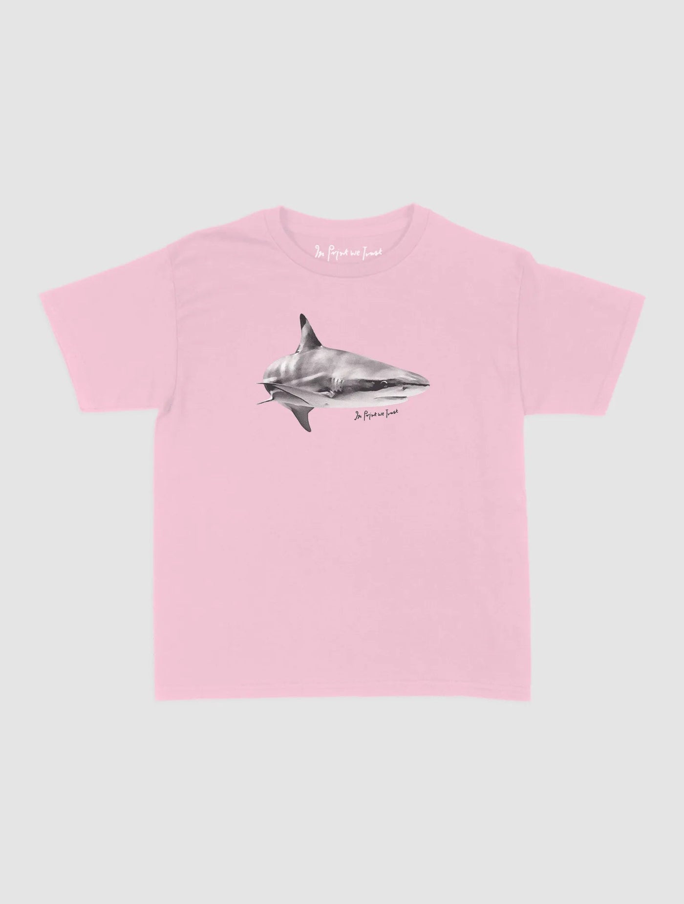 shark baby tee - In Print We Trust