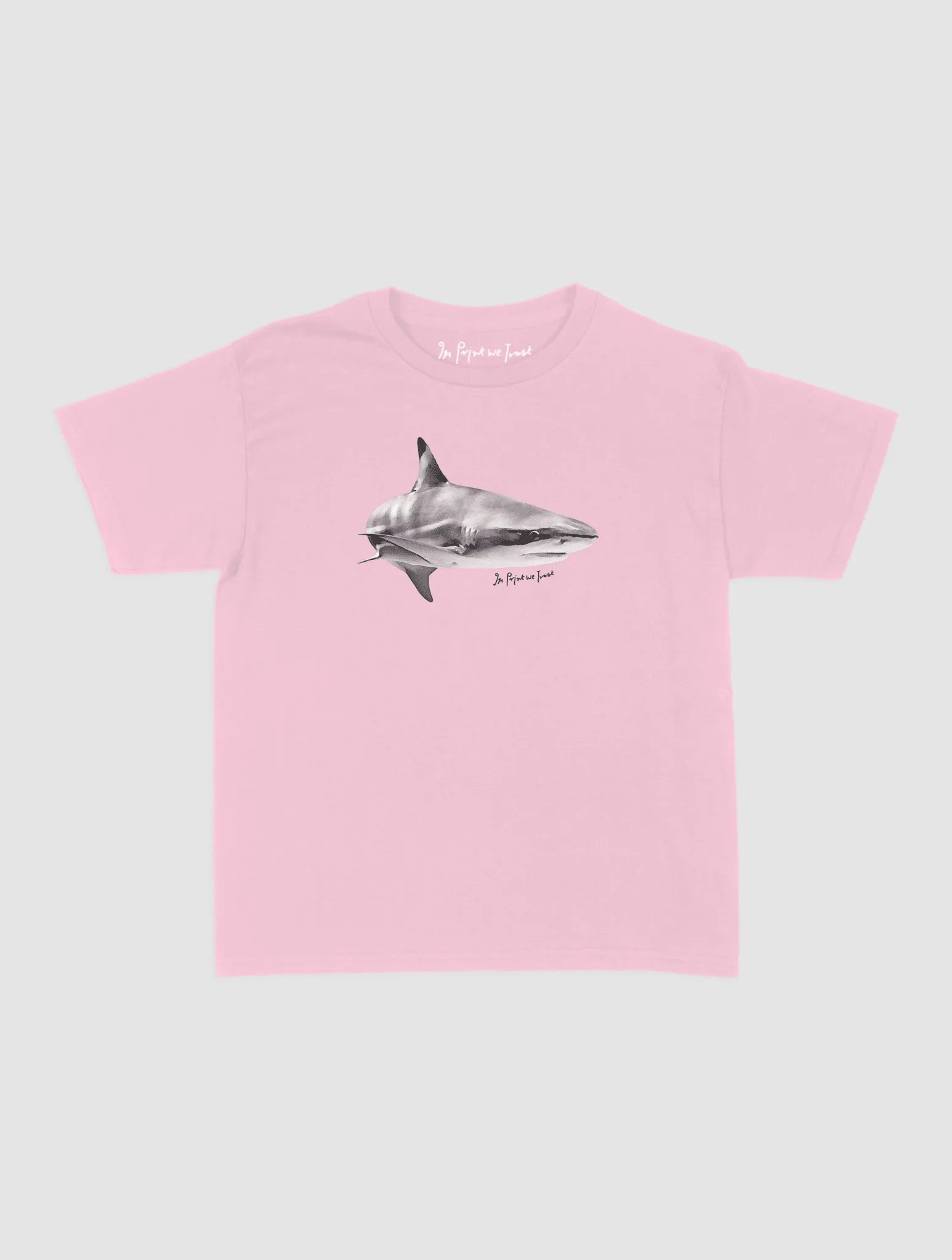 shark baby tee - In Print We Trust