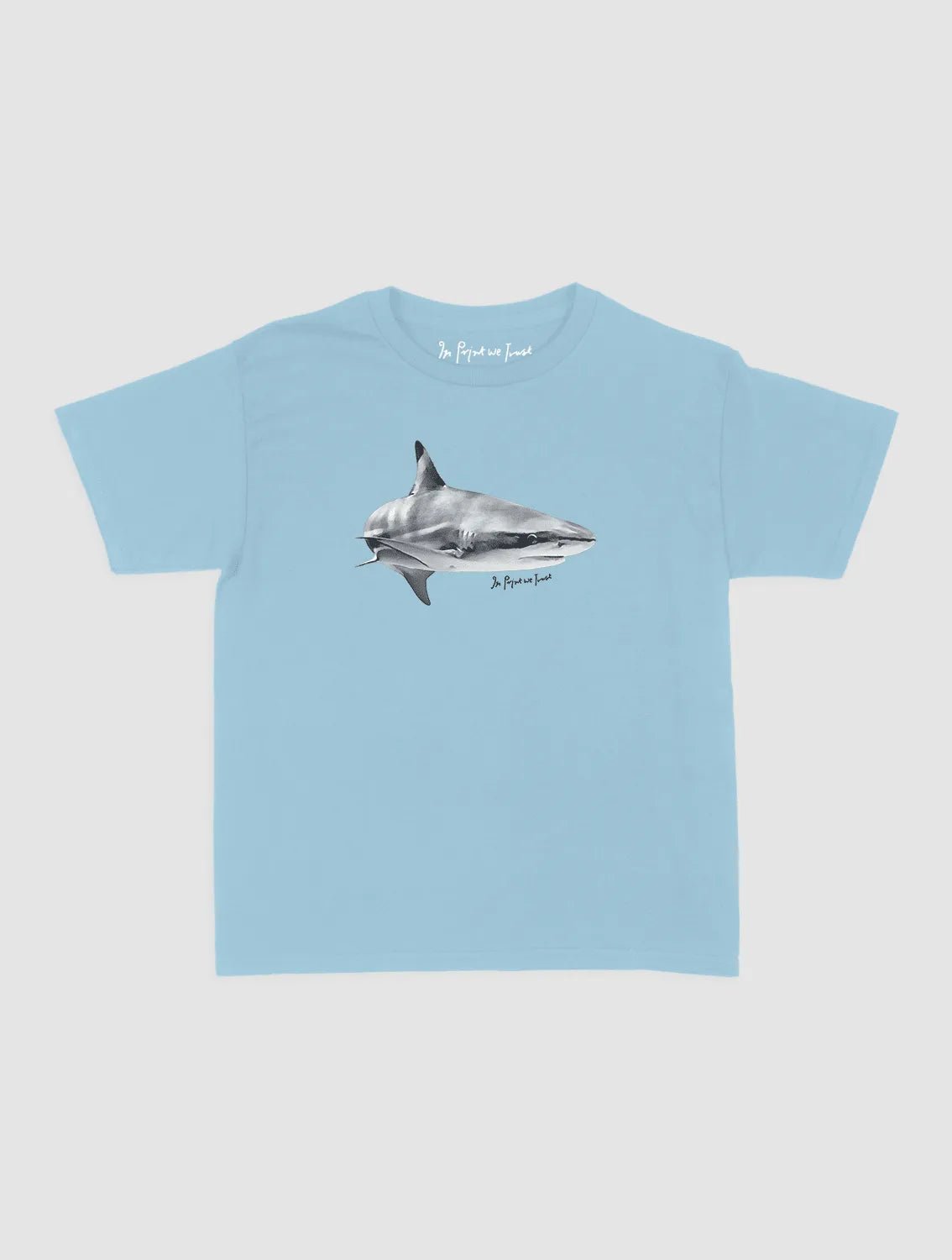 shark baby tee - In Print We Trust