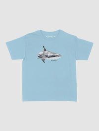 shark baby tee - In Print We Trust