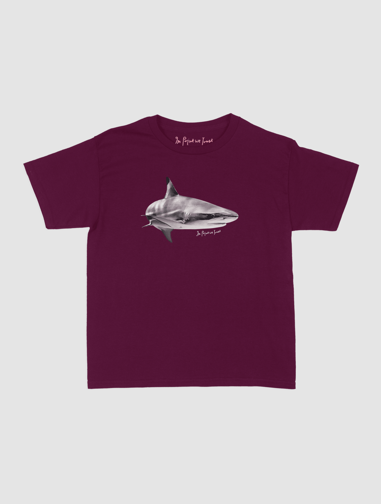shark baby tee - In Print We Trust