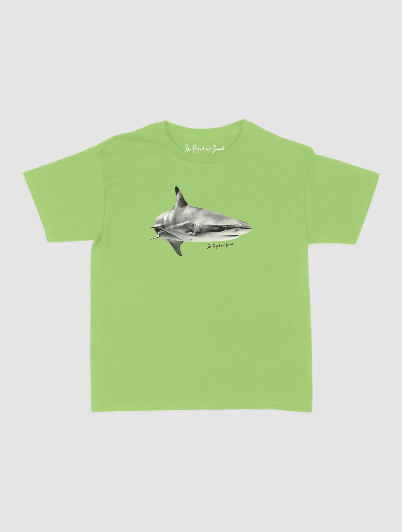 shark baby tee - In Print We Trust