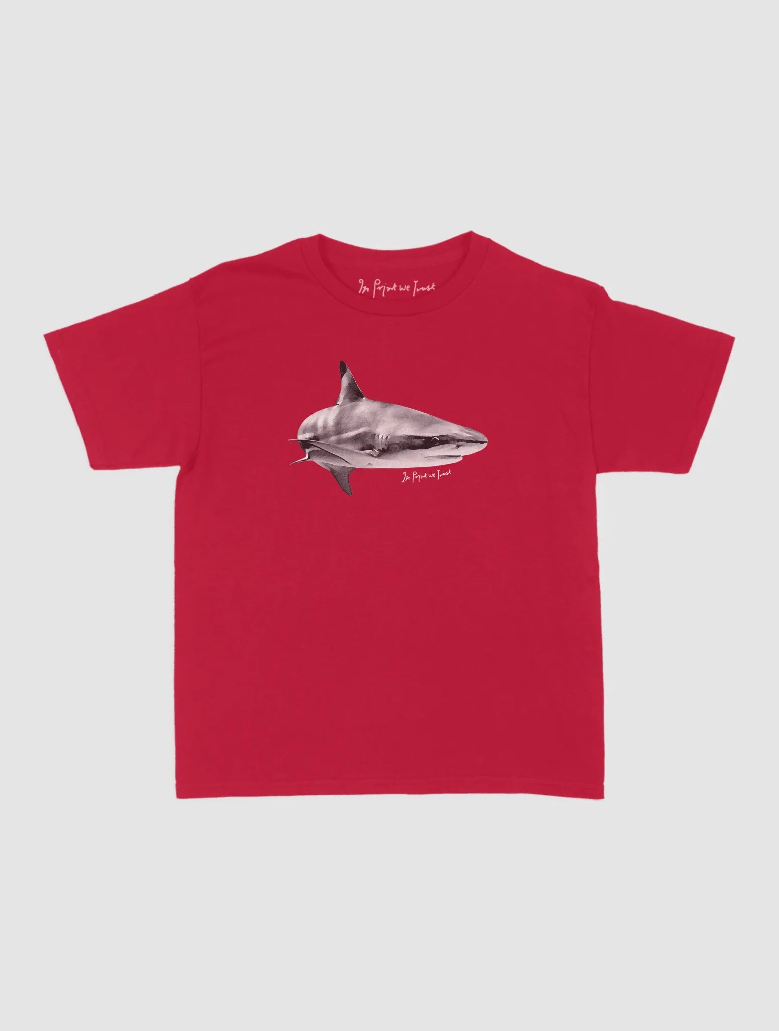 shark baby tee - In Print We Trust