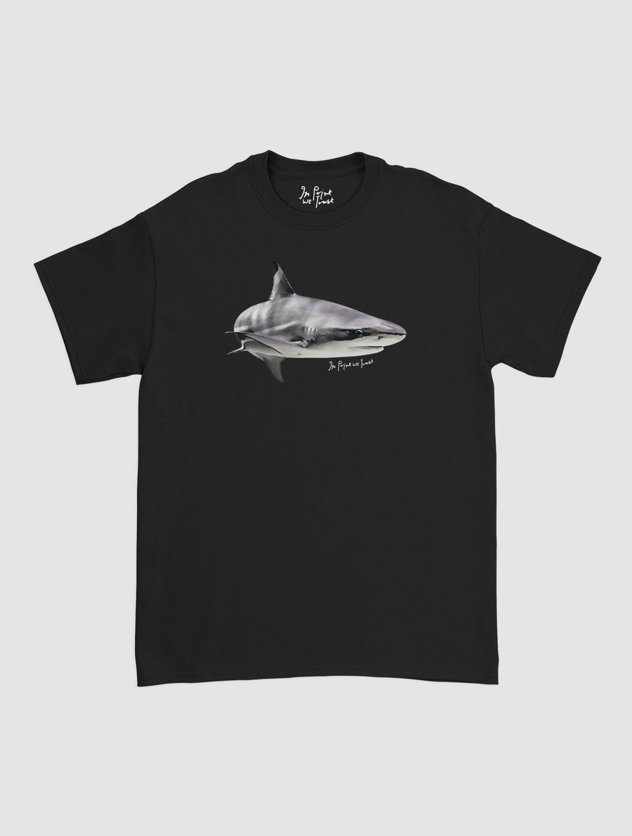 shark classic tee - In Print We Trust