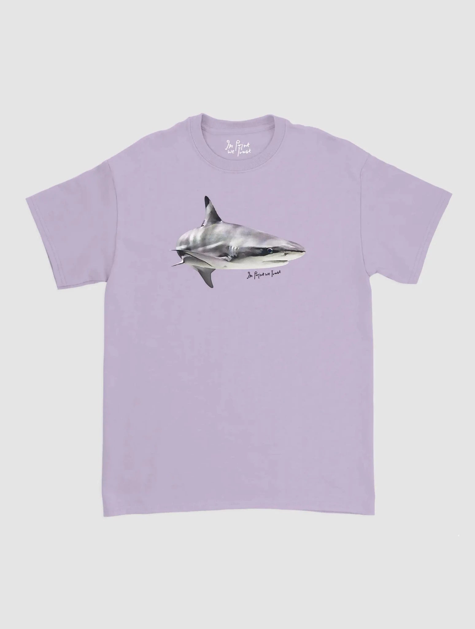 shark classic tee - In Print We Trust