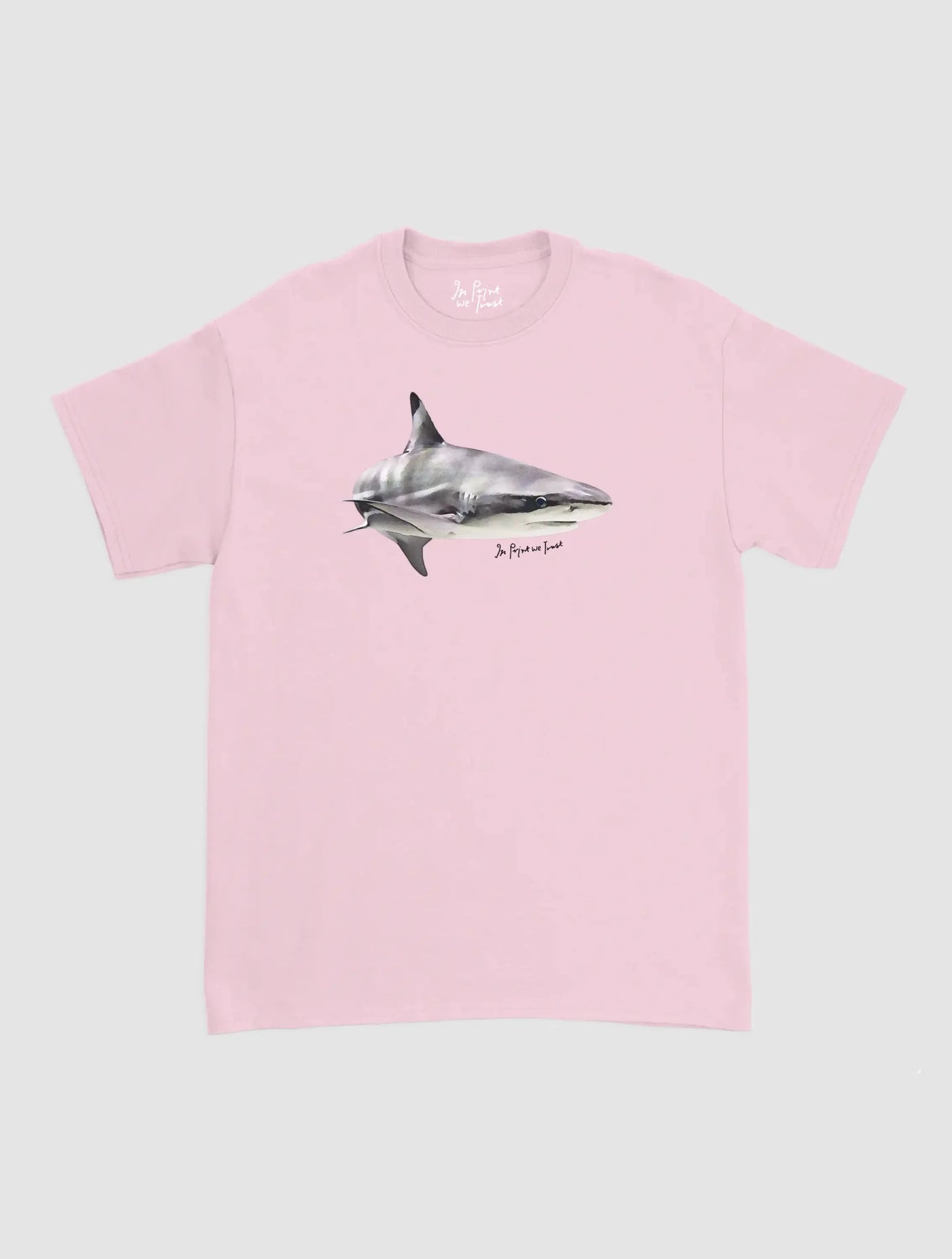 shark classic tee - In Print We Trust